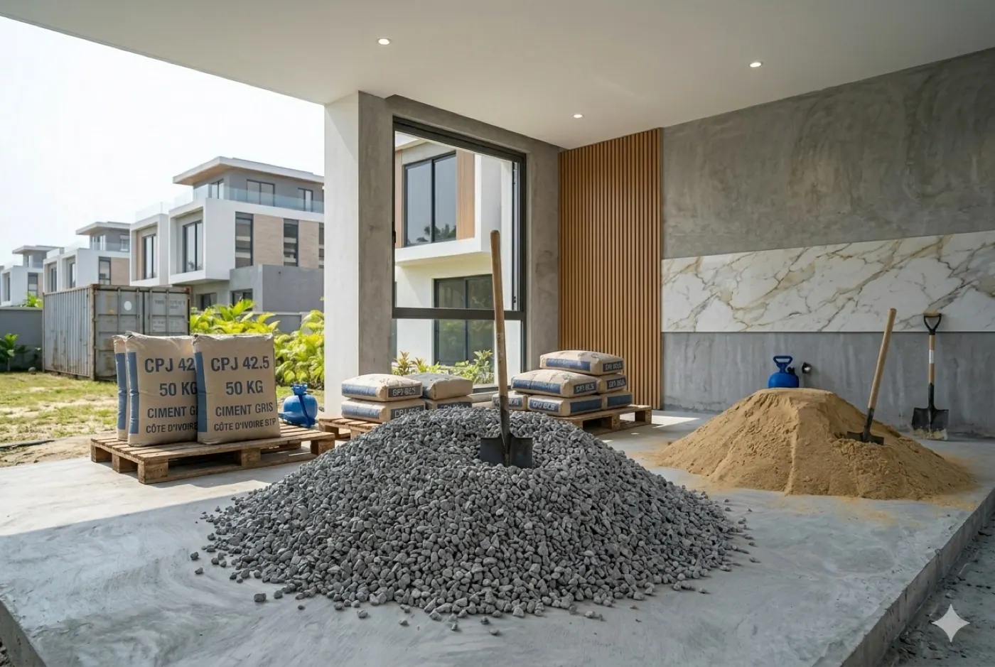 Gravier concassé 0/20 — la tonne